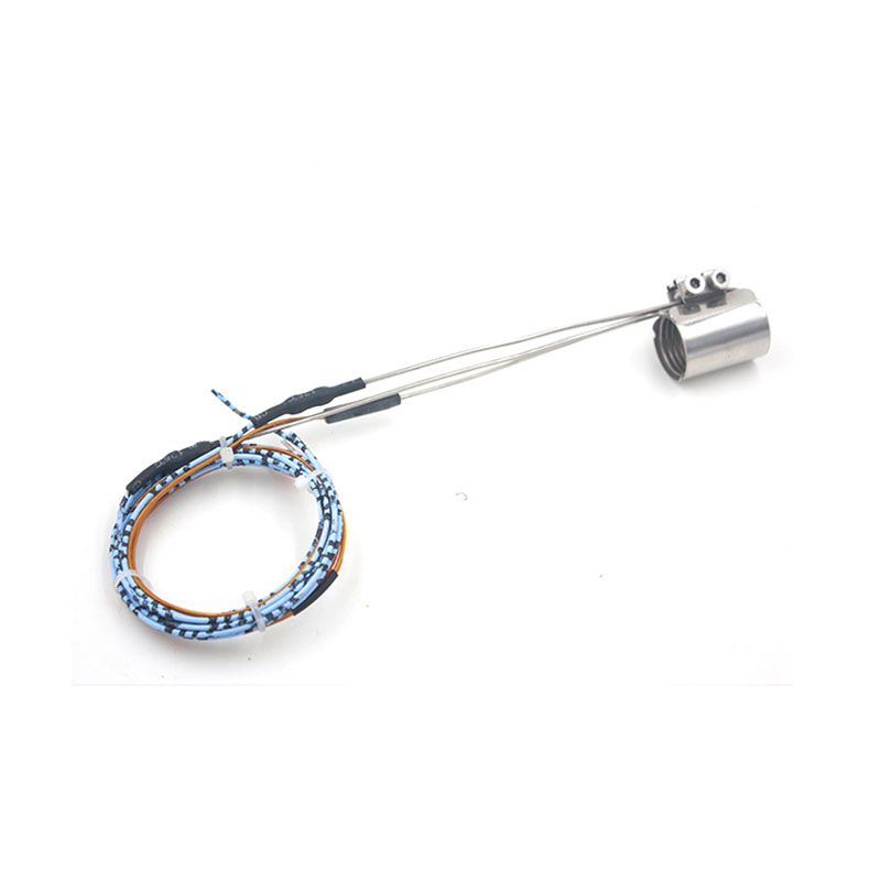 Calentador de canal caliente con bobina de abrazadera axial