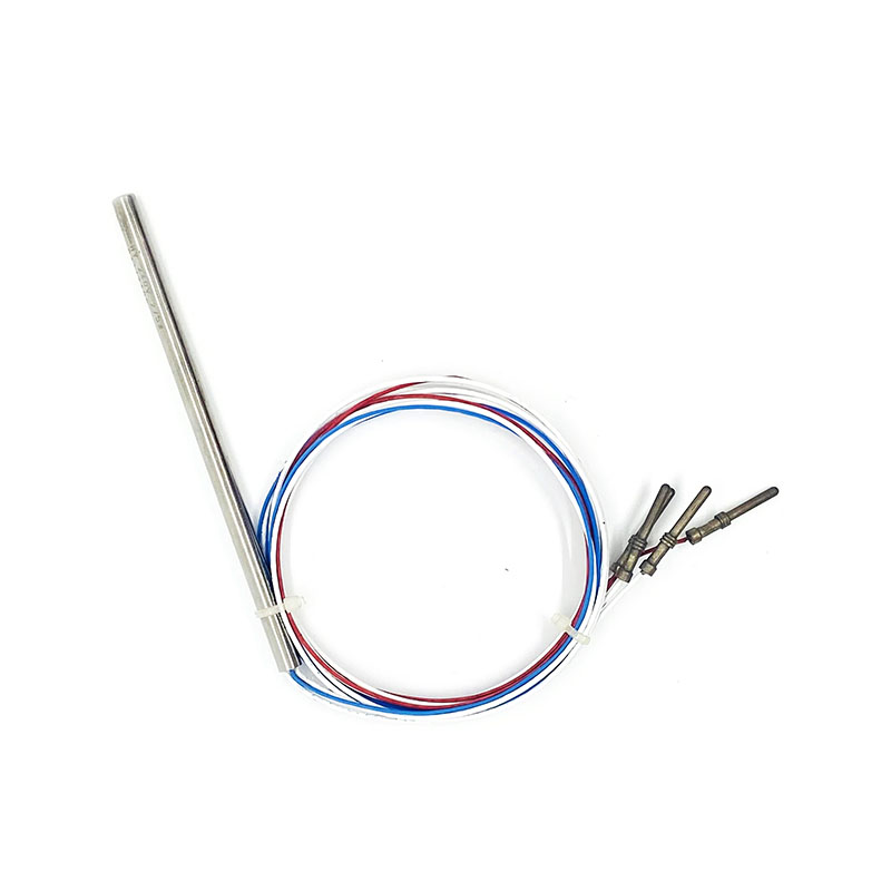 Sensor de temperatura RTD tipo sonda PT100 de 4 cables